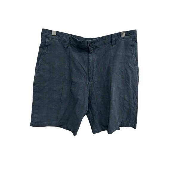 Izod Mens Blue Linen Blend Casual Shorts Size 38 - Picture 1 of 9